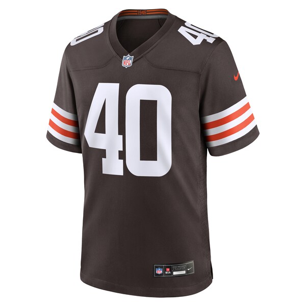 Nathaniel Watson Cleveland Browns Nike Team Game Jersey -  Brown