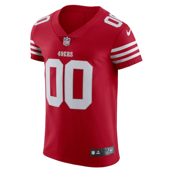 San Francisco 49ers Nike Vapor Elite Custom Jersey - Scarlet