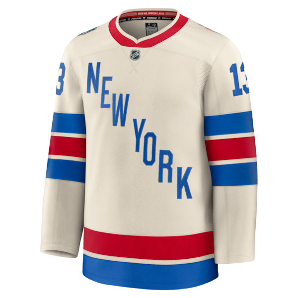 Alexis Lafreniere New York Rangers  2026 NHL Winter Classic Premium Jersey - Beige