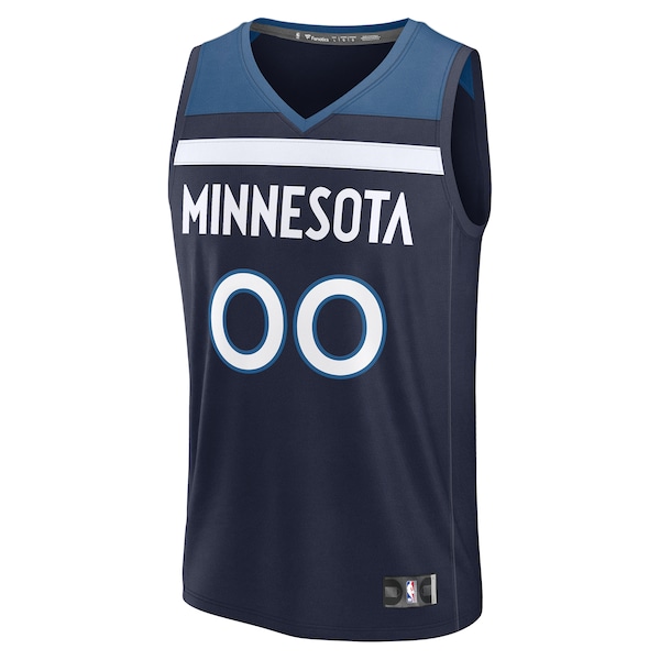 Minnesota Timberwolves  Fastbreak Custom Jersey - Icon Edition - Navy