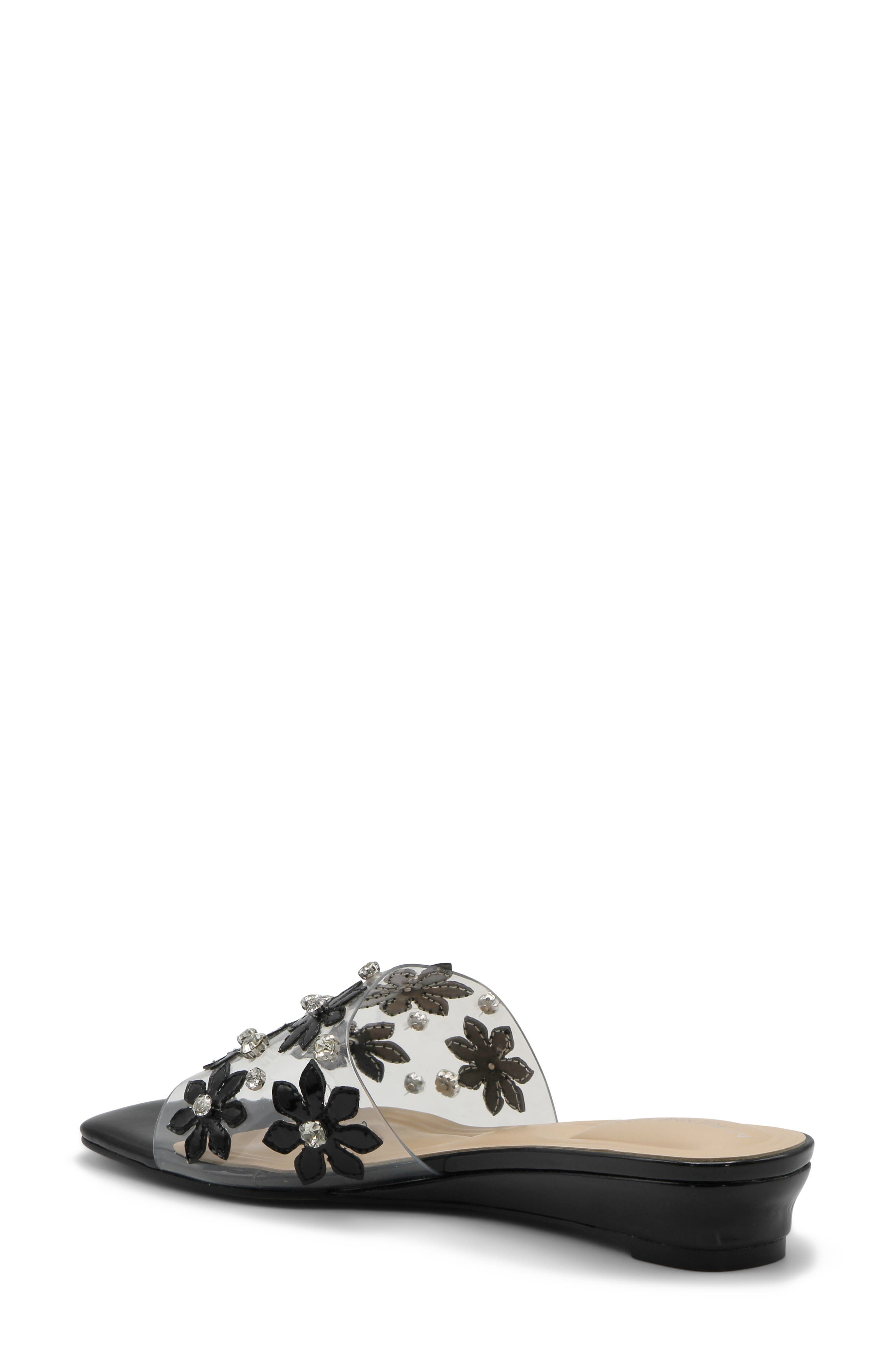 Adrienne Vittadini Parcia Wedge Slide Sandal