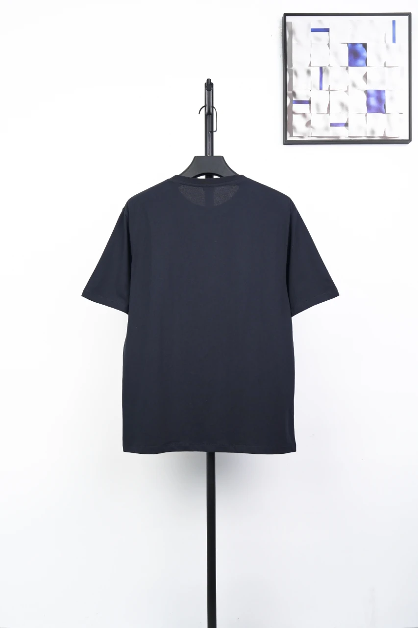 LOEWE Navy Cat Eye Anagram Embroidered T-Shirt product photo from LabelPicks