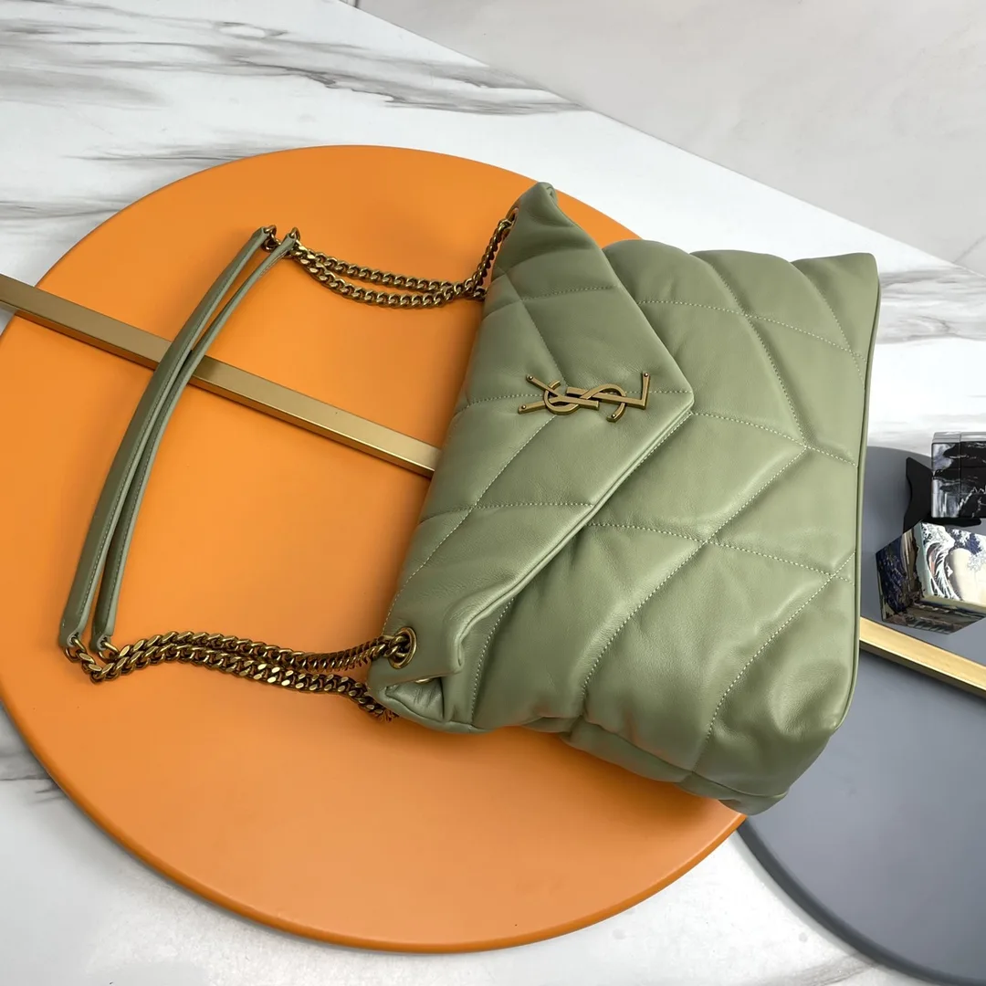 Saint Laurent Silver Loulou Quilted Leather Shoulder Bag product photo from LabelPicks