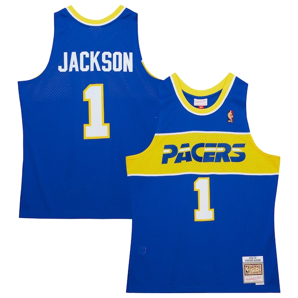 Stephen Jackson Indiana Pacers  2004/05 Hardwood Classics Swingman Jersey - Royal