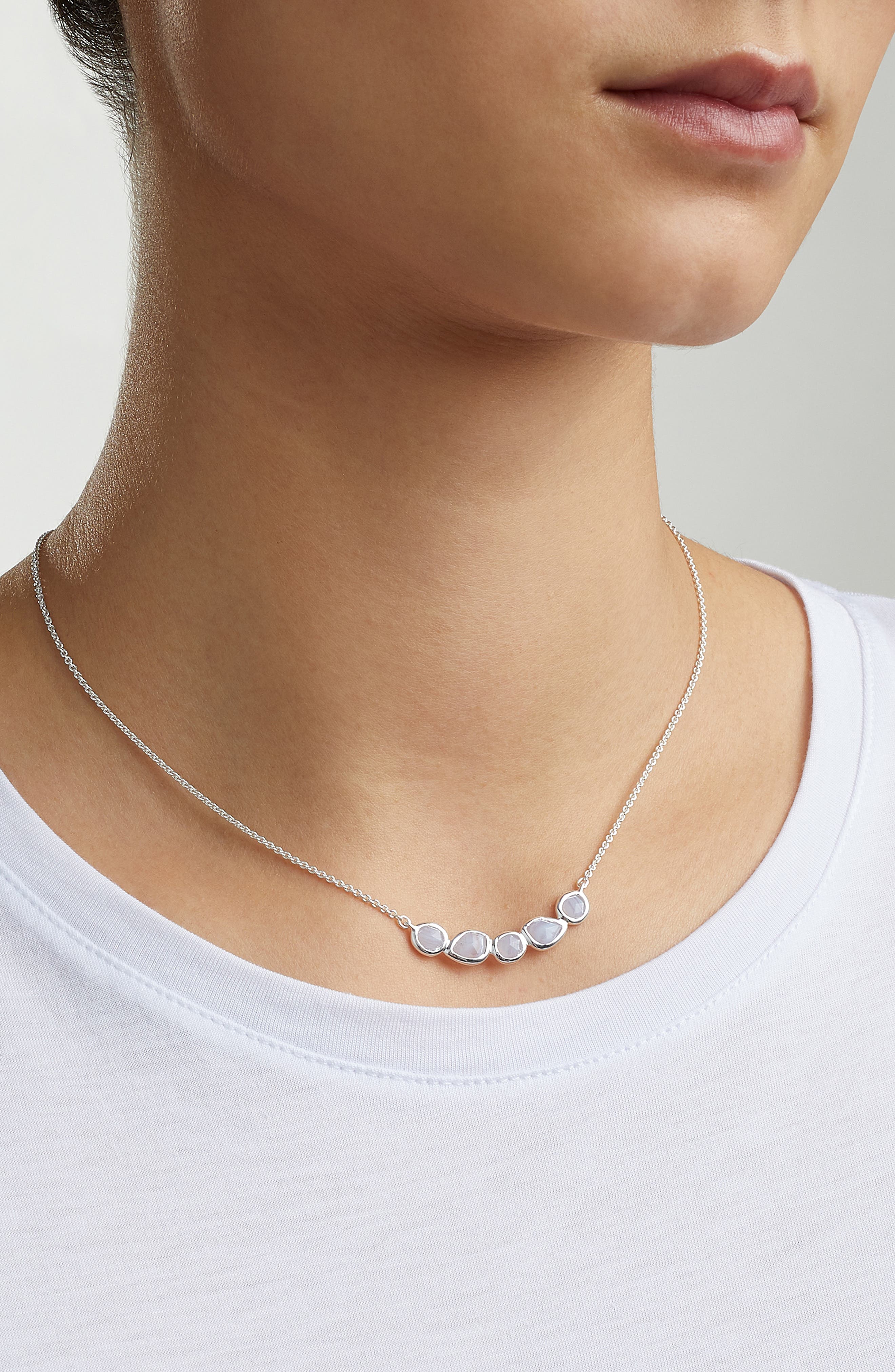 Monica Vinader Siren Mini Nugget Cluster Necklace