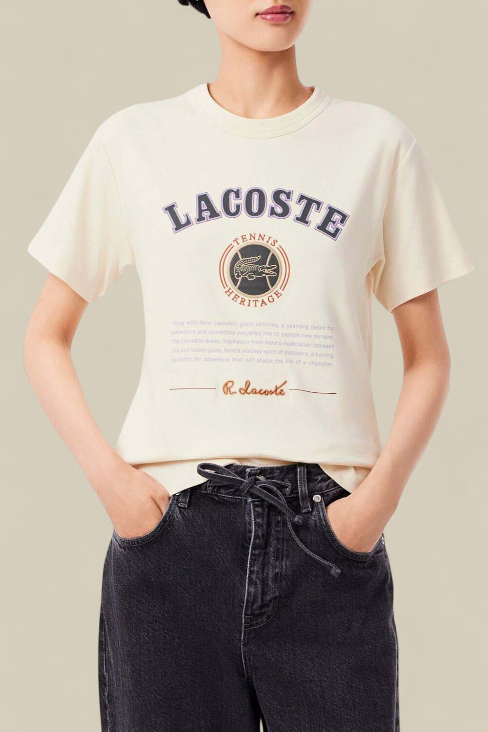 LACOSTE חולצת טי