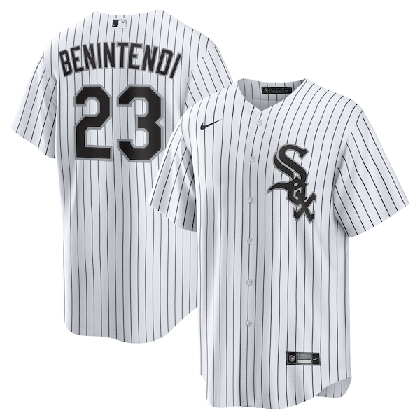 Andrew Benintendi Chicago White Sox Nike Home Official Player Jersey - White/Black