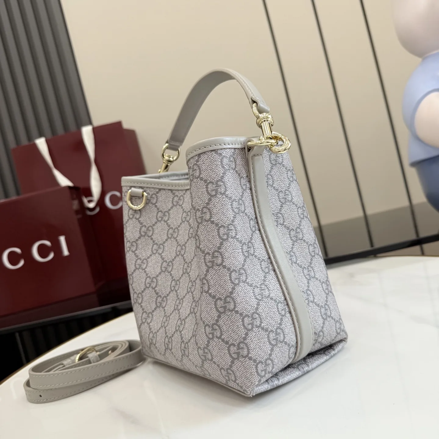 Gucci Grey Generation Bucket Bag product photo from LabelPicks