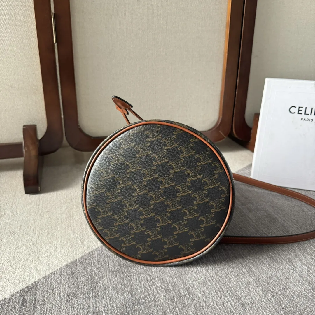 Celine Triomphe Canvas Clara Bucket Bag product photo from LabelPicks