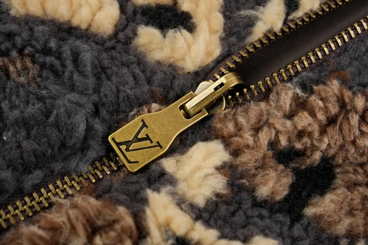 Louis Vuitton Dark Monogram Teddy Reversible Jacket product photo from LabelPicks