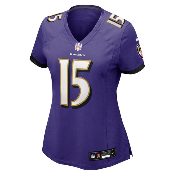 Cooper Rush Baltimore Ravens Nike Women's Team Game Jersey -  Purple