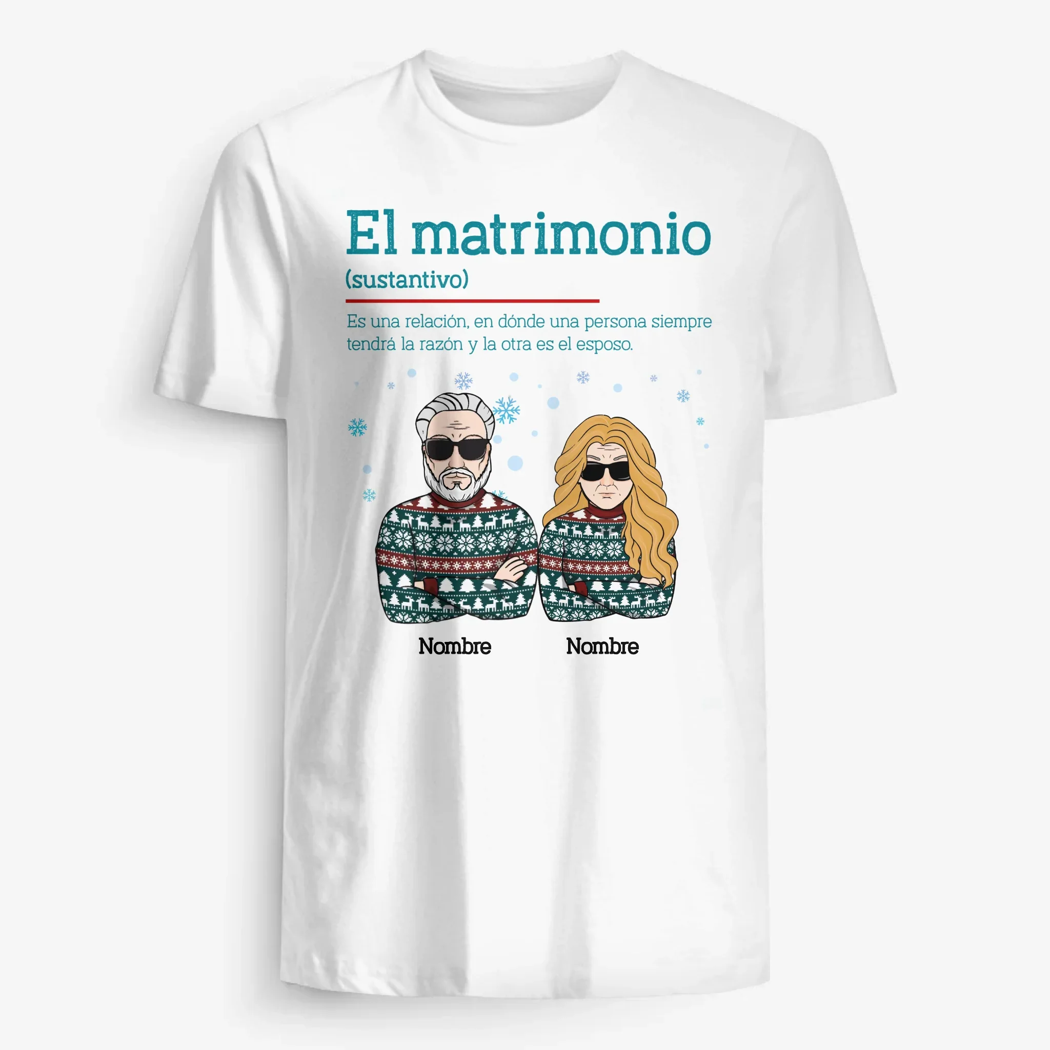 Personalizar Camisetas Para Esposo/Esposa | Personalizado Regalos Para Esposo/Esposa | El matrimonio