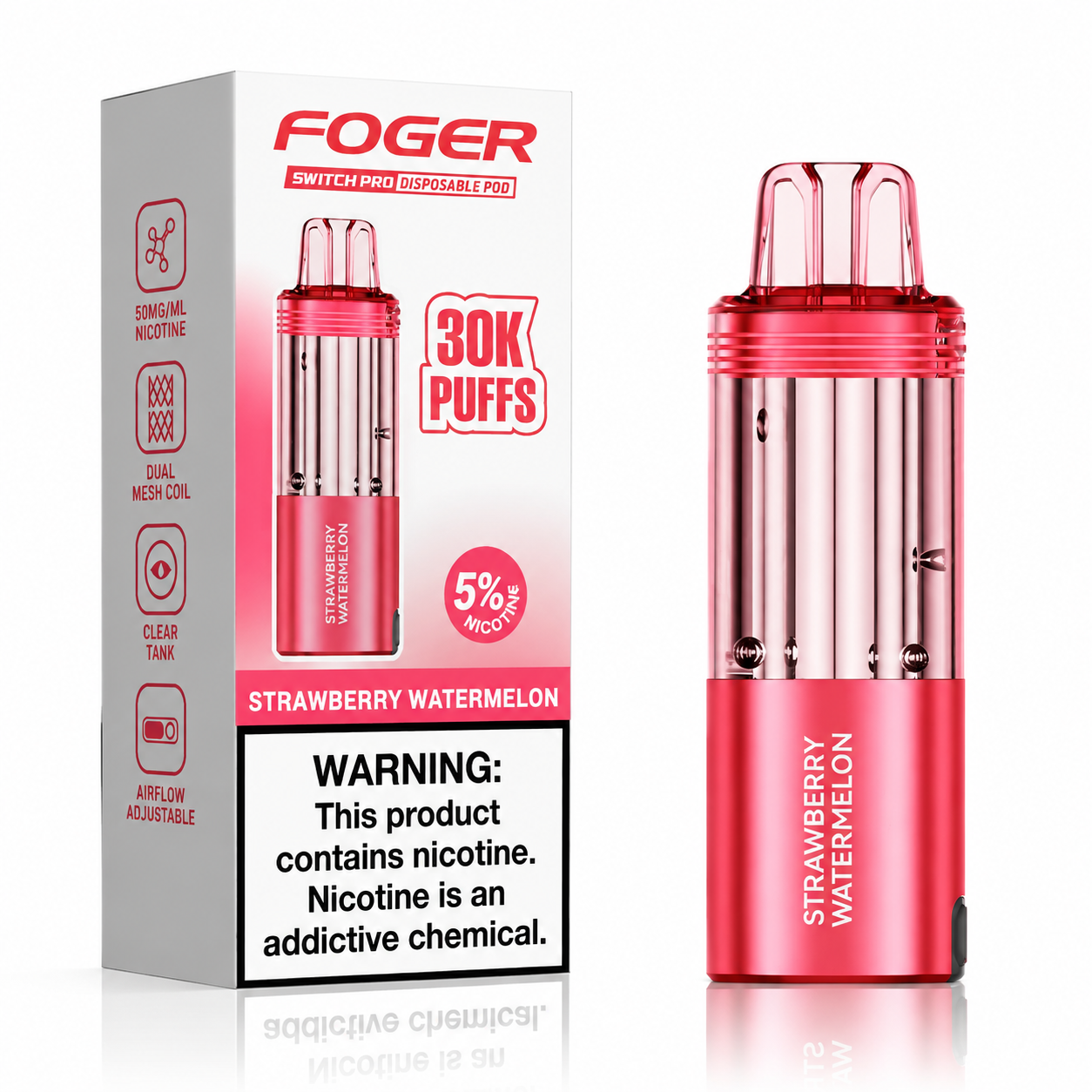 Foger Vape Refill & Pods — Fogger Switch Pro 30K Replacement Pods.