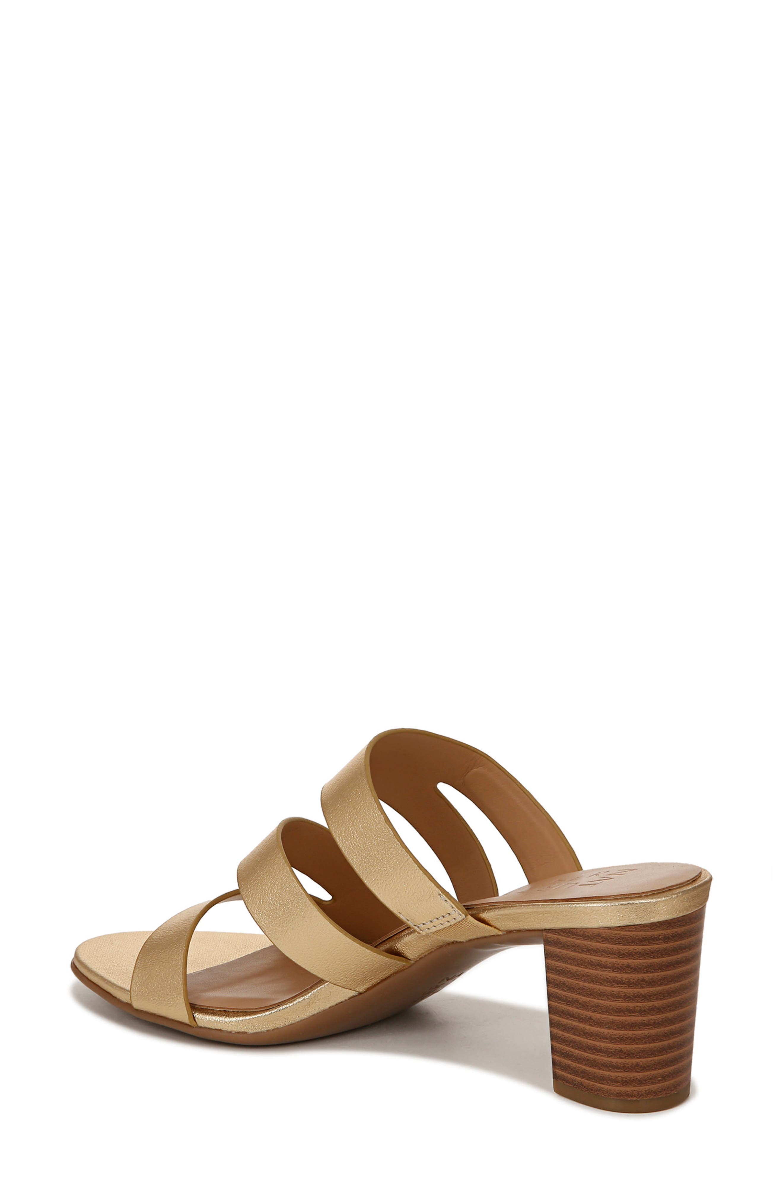 Naturalizer Beaming Block Heel Slide Sandal