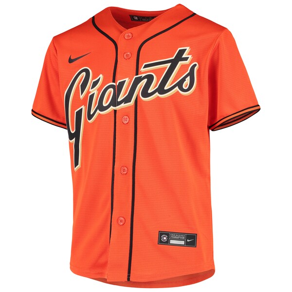 San Francisco Giants Nike Youth Alternate Replica Jersey - Orange