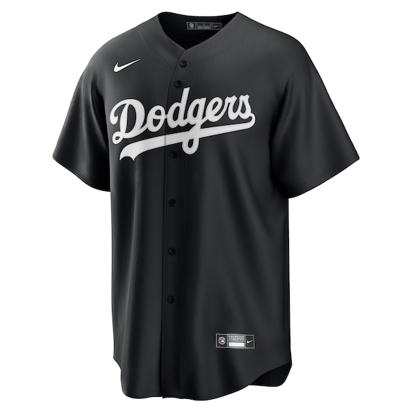 Los Angeles Dodgers Nike Lights Out Replica Jersey - Black
