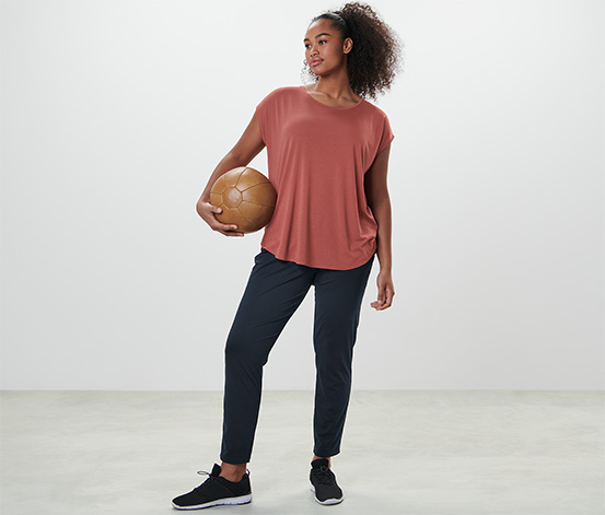 Sportshirt, terrakotta