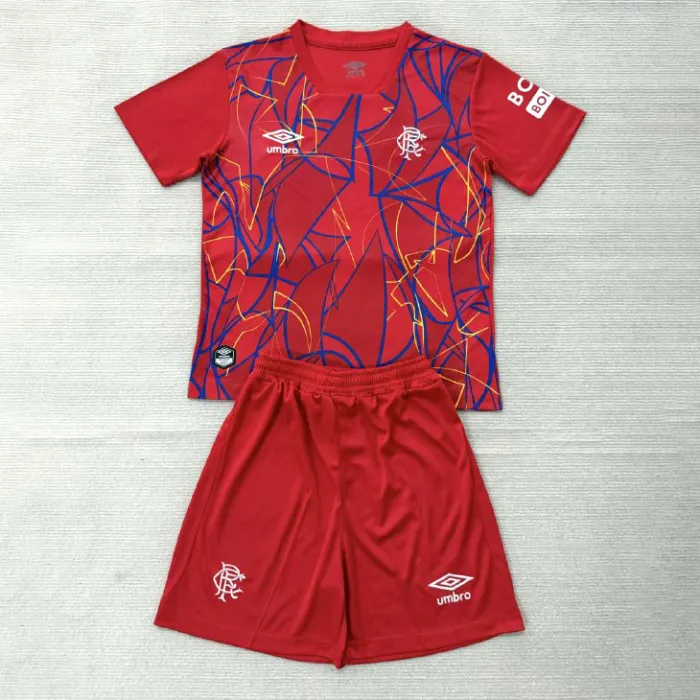 Kids Rangers Away Goalkeeper Suit 26/27