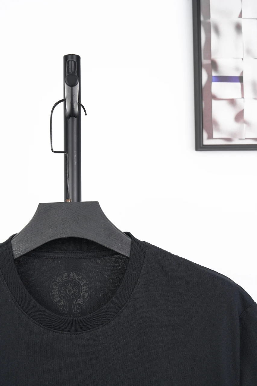 Chrome Hearts Black Distressed Sanskrit Iris T-Shirt product photo from LabelPicks