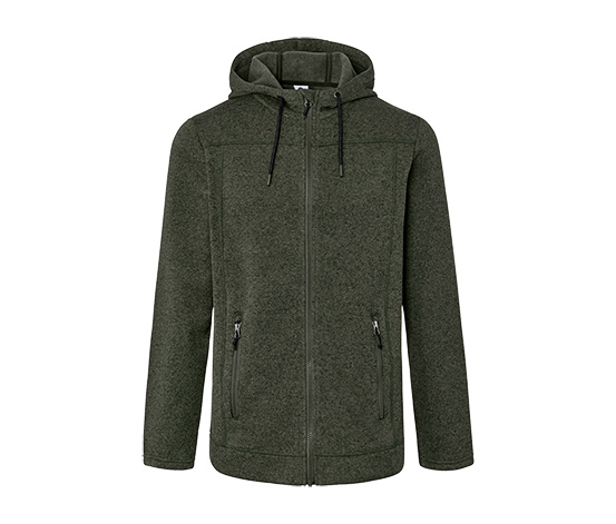 Strickfleece-Jacke