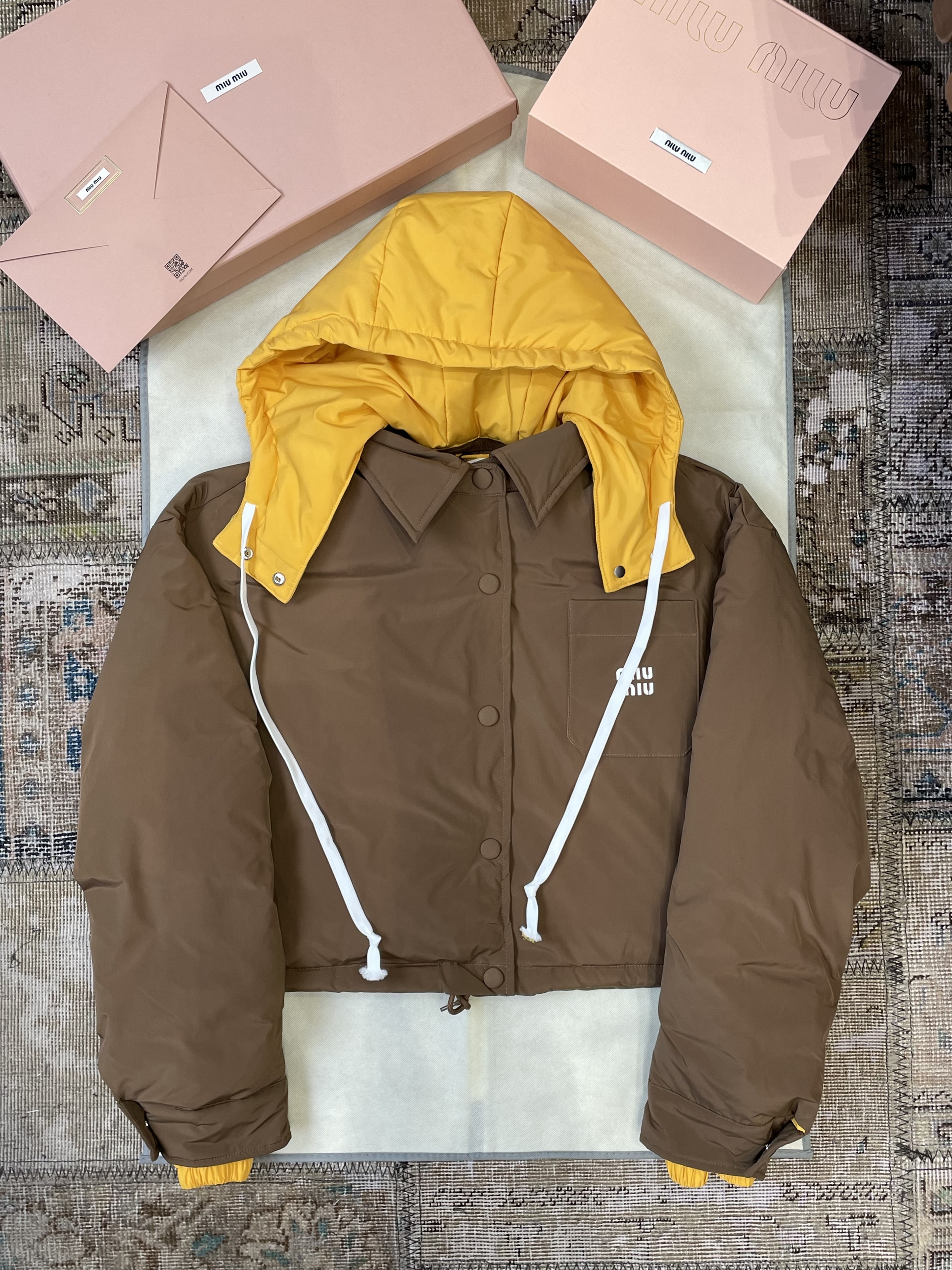 1226 New high quality full print trench coat