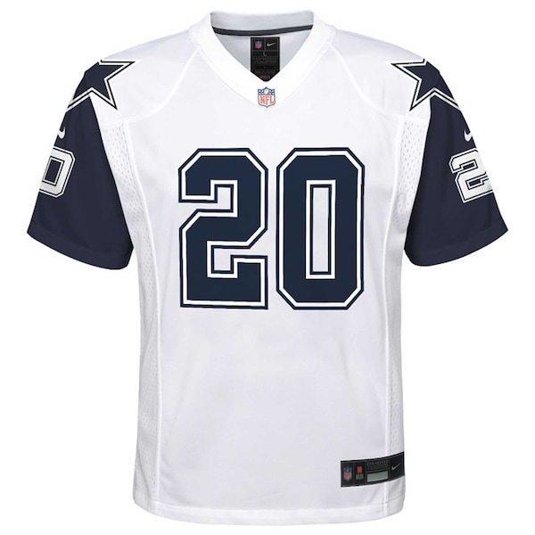 Tony Pollard Dallas Cowboys Nike Youth Alternate Game Jersey - White