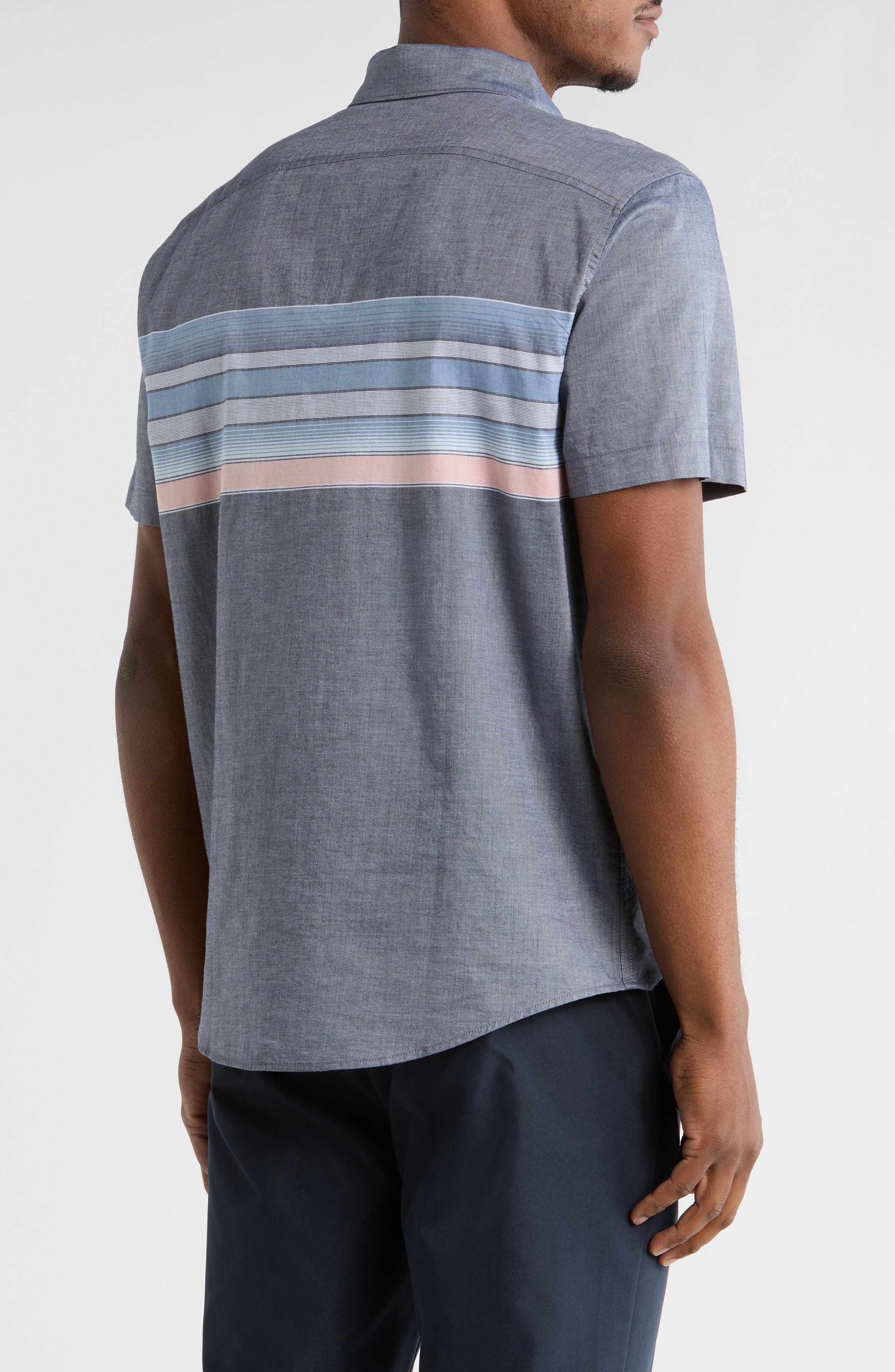 Original Penguin Short Sleeve Button-Down Shirt