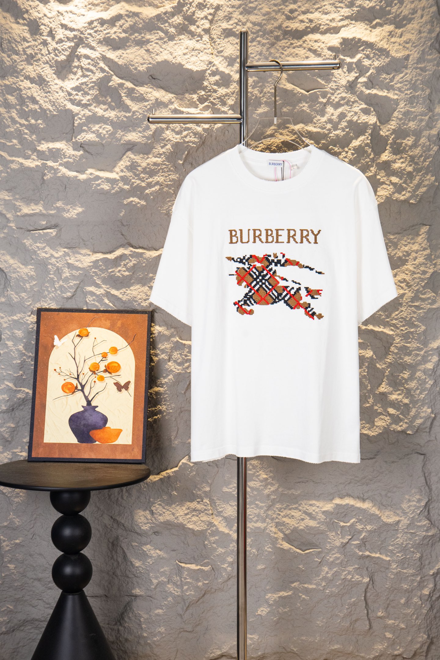 0519 Classic letter prints t-shirt