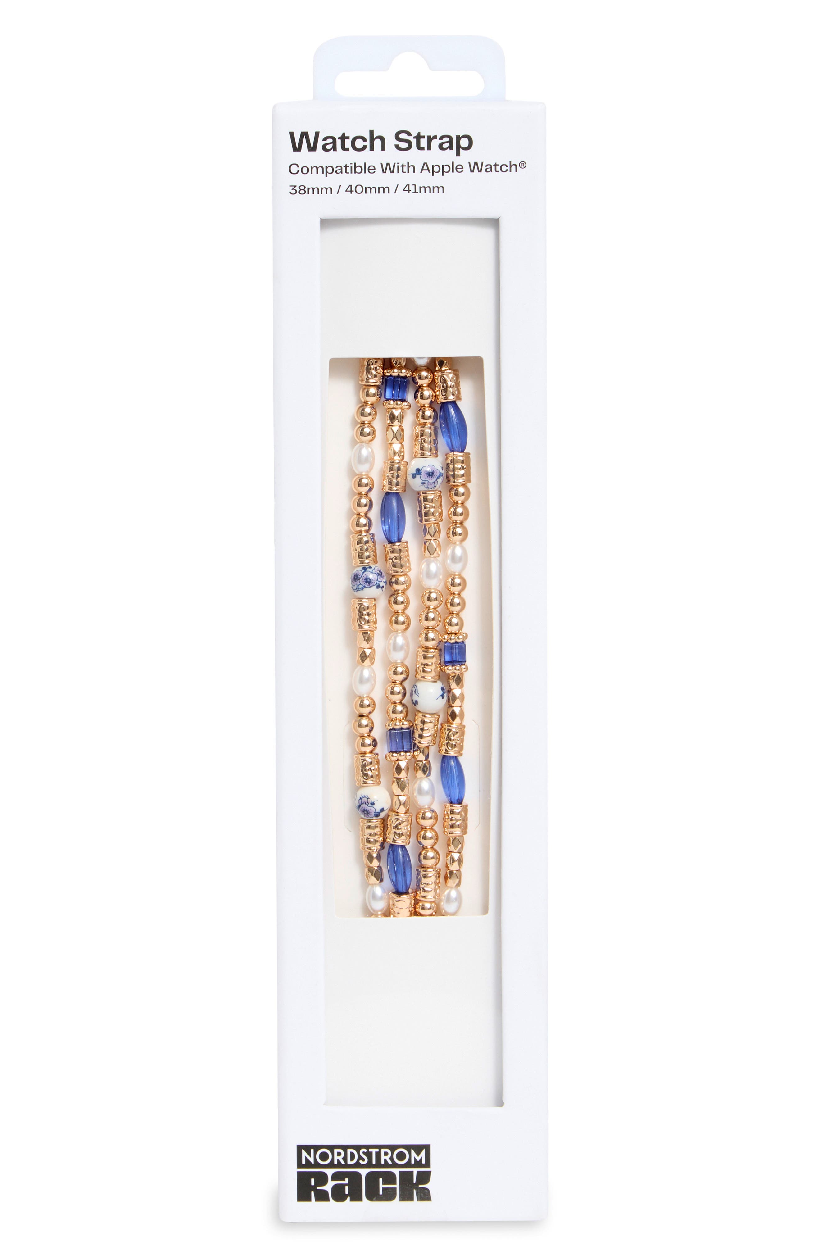 NORDSTROM RACK Beaded Smart Watch Strap