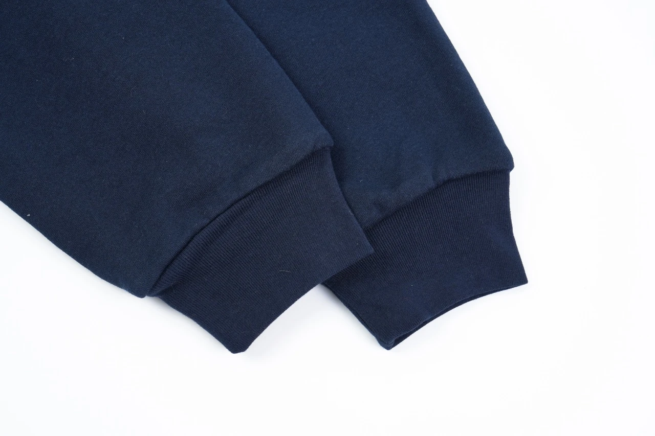 Supreme Navy Applique Letter Zip Hoodie Jacket product photo from LabelPicks