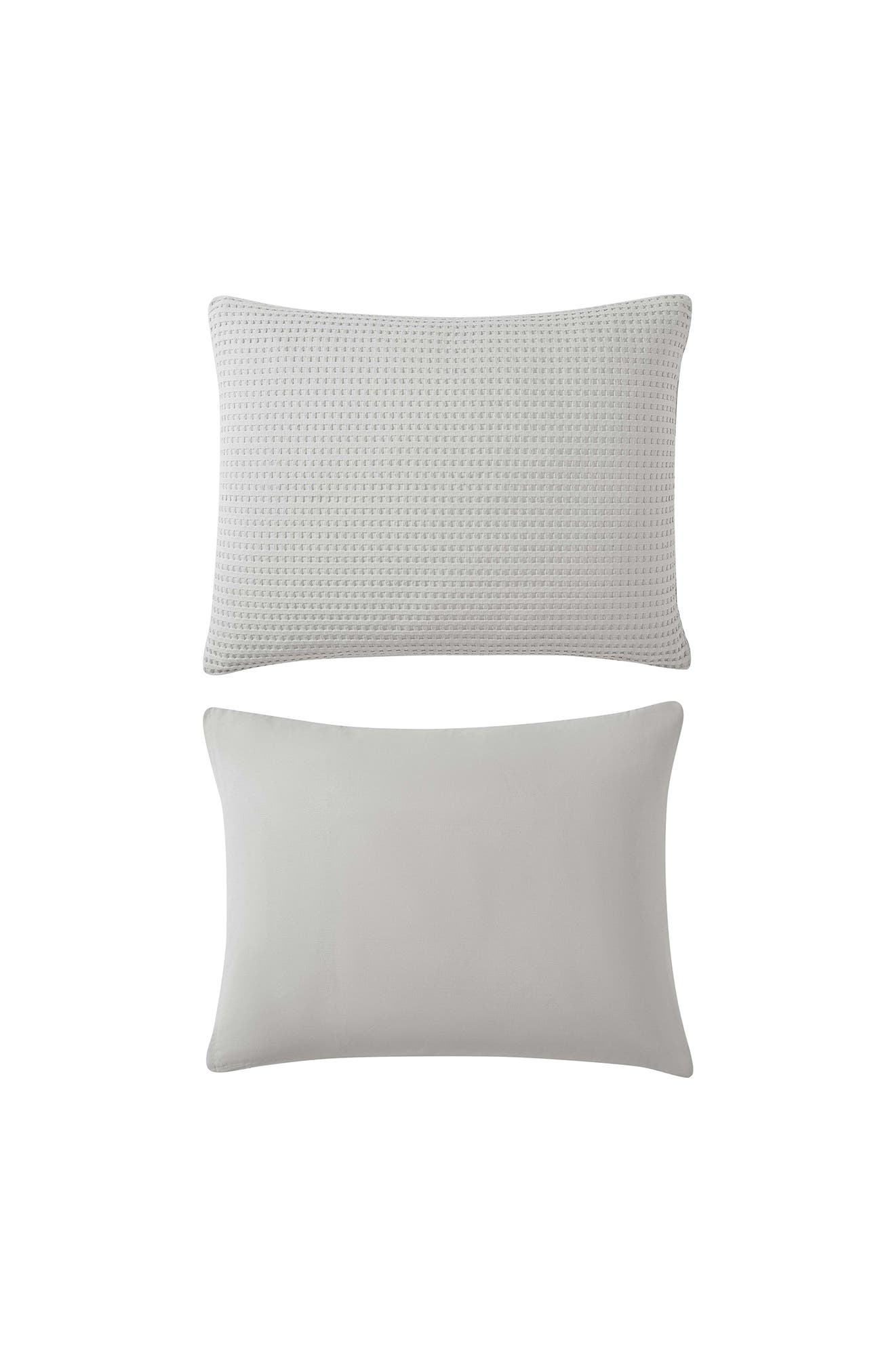 Kenneth Cole Waffle Comforter & Sham Set