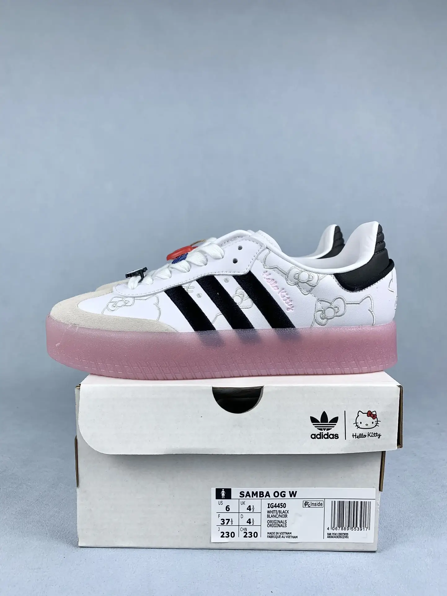 Hello Kitty x adidas Sambae Shoes product photo from LabelPicks