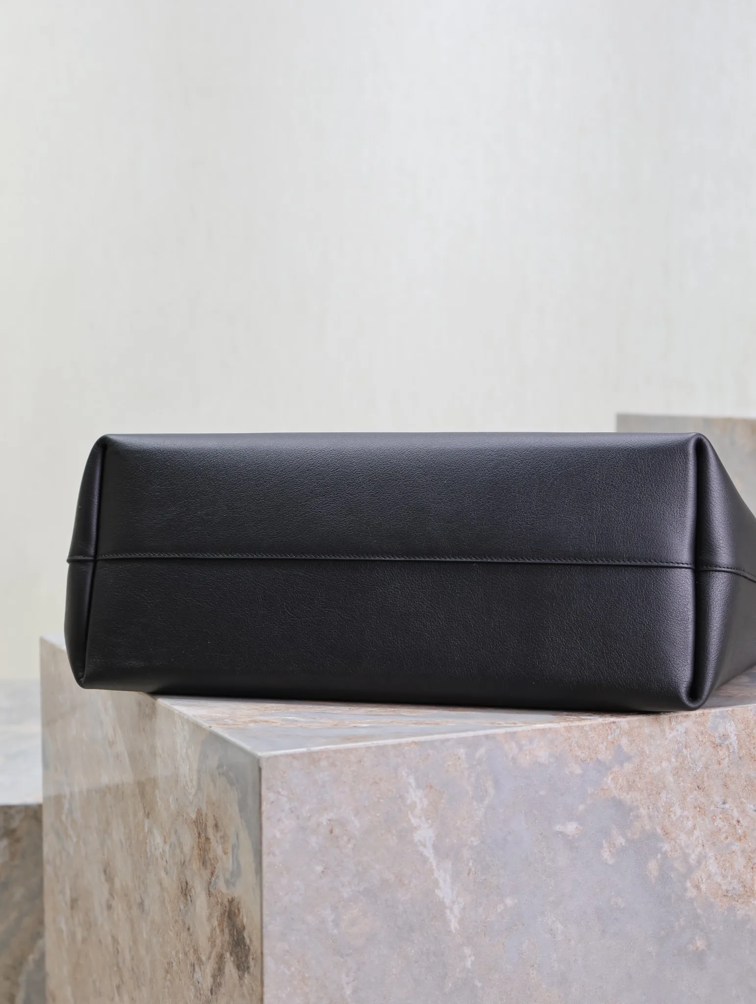 Saint Laurent Black Calfskin Tote Bag product photo from LabelPicks