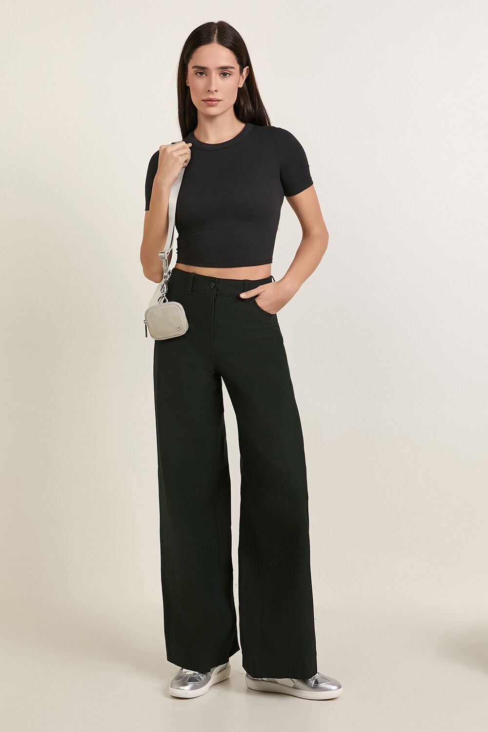 LULULEMON Hold Tight Straight Hem Cropped T-Shirt
