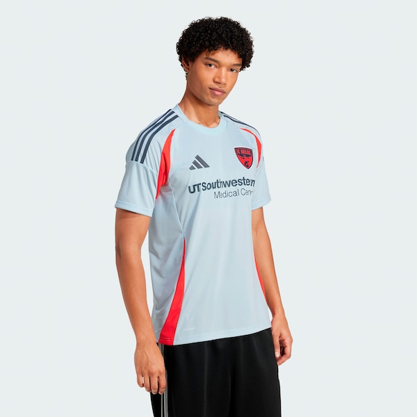 FC Dallas adidas 2025 The Inferno Kit Replica Jersey - Light Blue