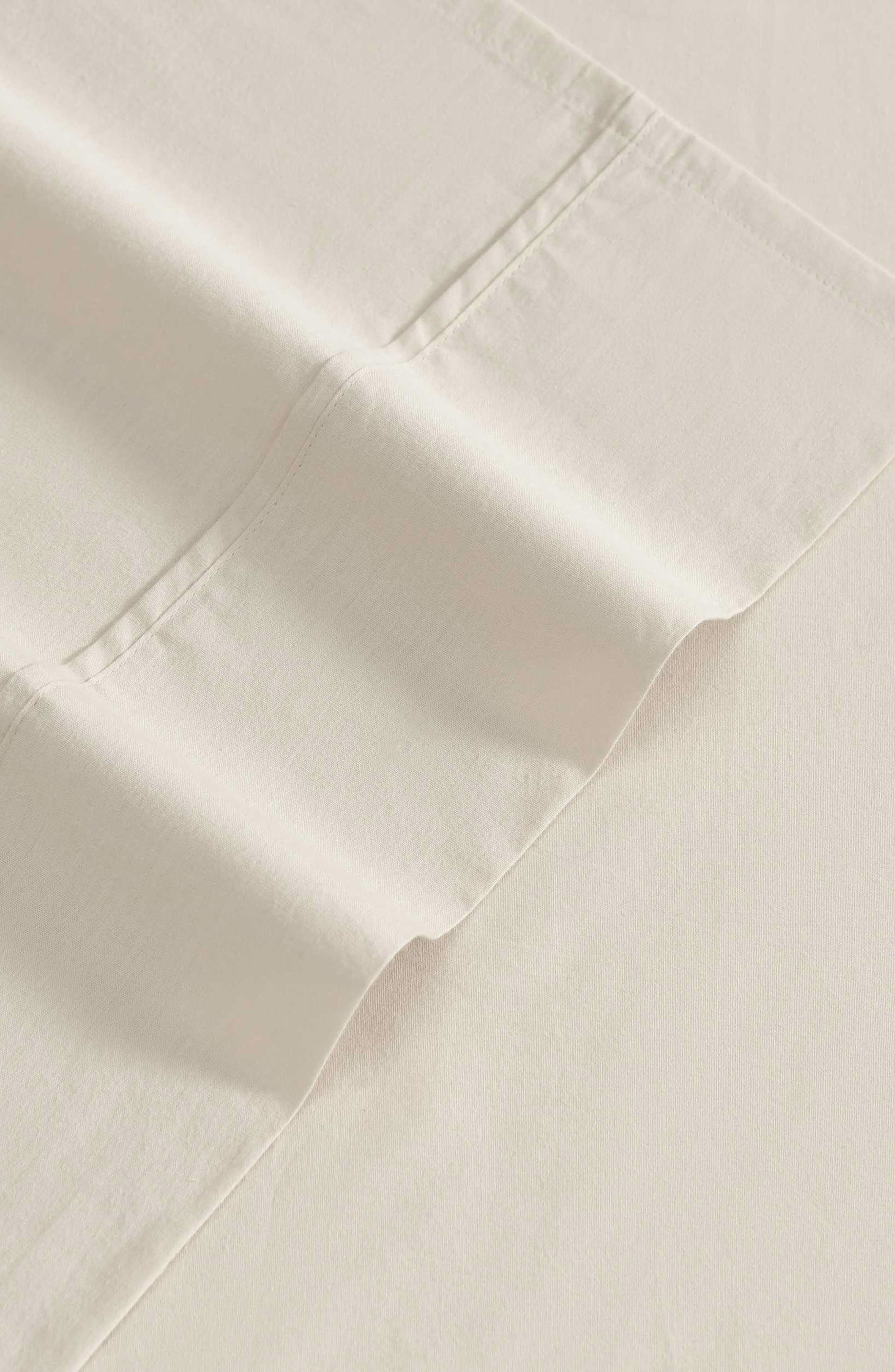 Eddie Bauer Solid 180 Thread Count Cotton Percale Sheet Set