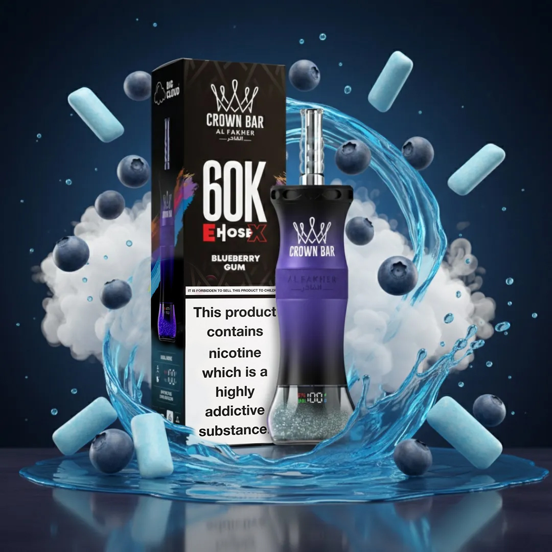 Al Fakher Crown Bar E Hose X 60K Disposable Vape (5%, 60000 Puffs)
