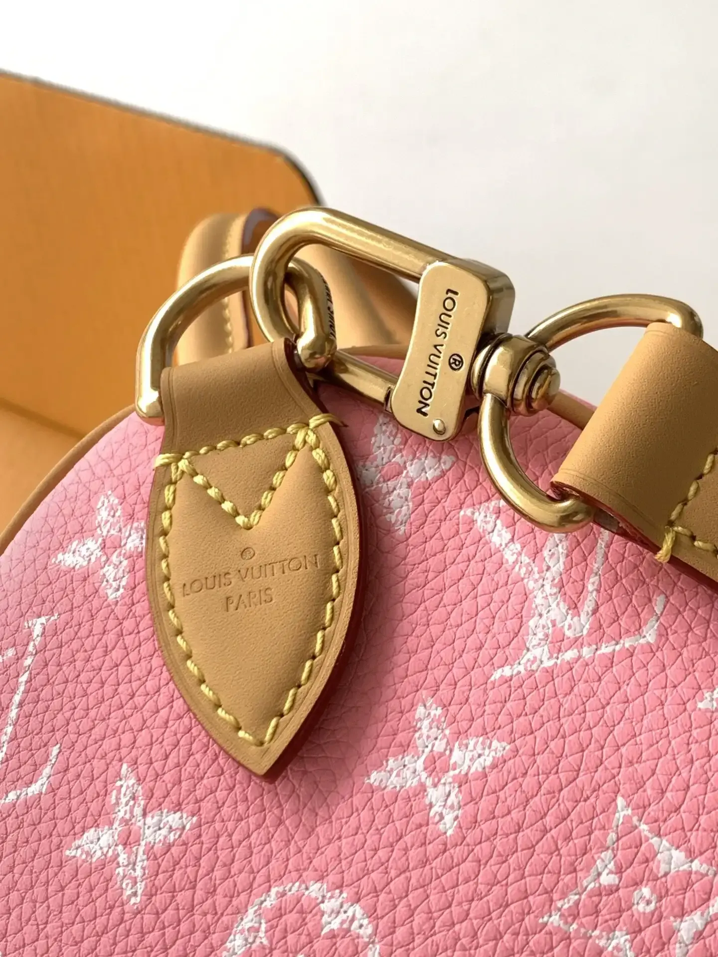 Louis Vuitton Speedy Pink Calfskin Top Handle Bag product photo from LabelPicks