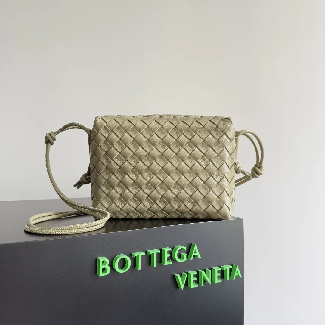 Bottega Veneta Intrecciato Woven Leather Crossbody Bag product photo from LabelPicks