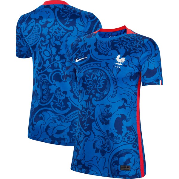 France Women's National Team Nike Women's 2022/23 Home Replica Blank Jersey - Blue