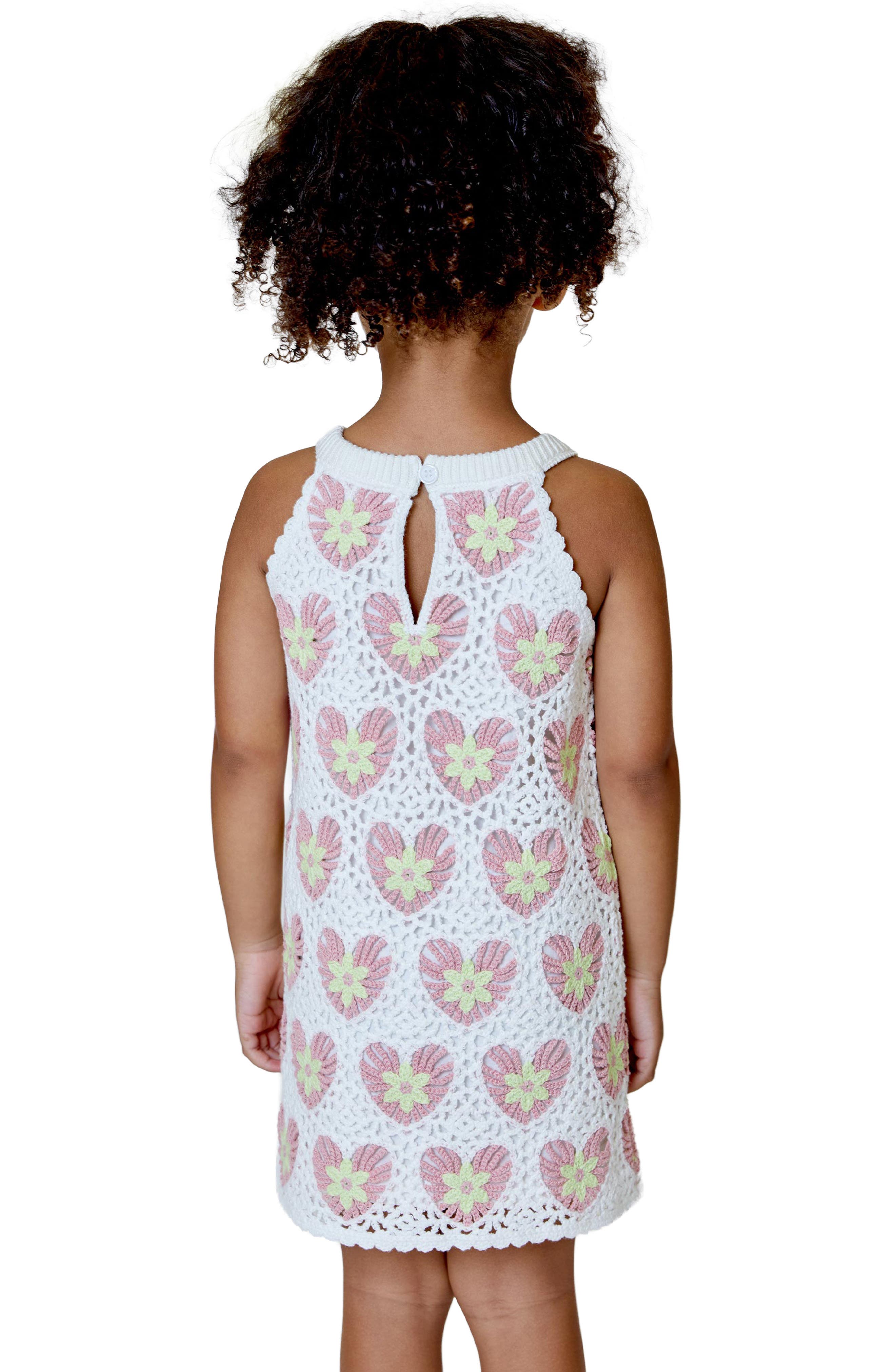 Design History Kids' Crochet Heart Dress