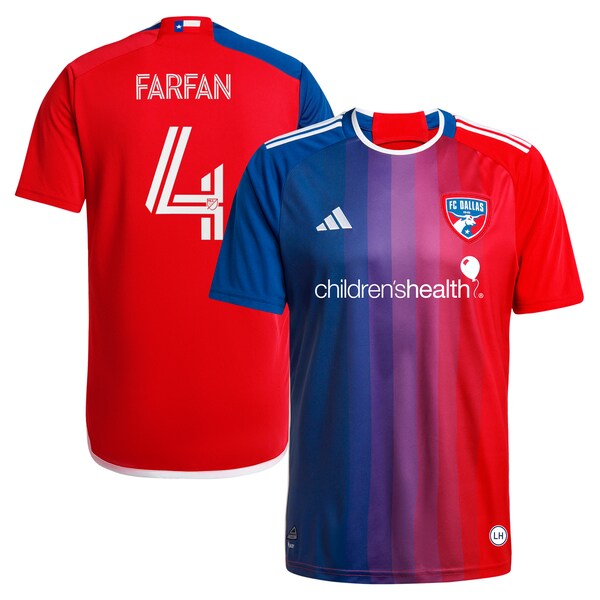 Marco Farfan FC Dallas adidas 2024 After Burner Replica Player Jersey - Navy