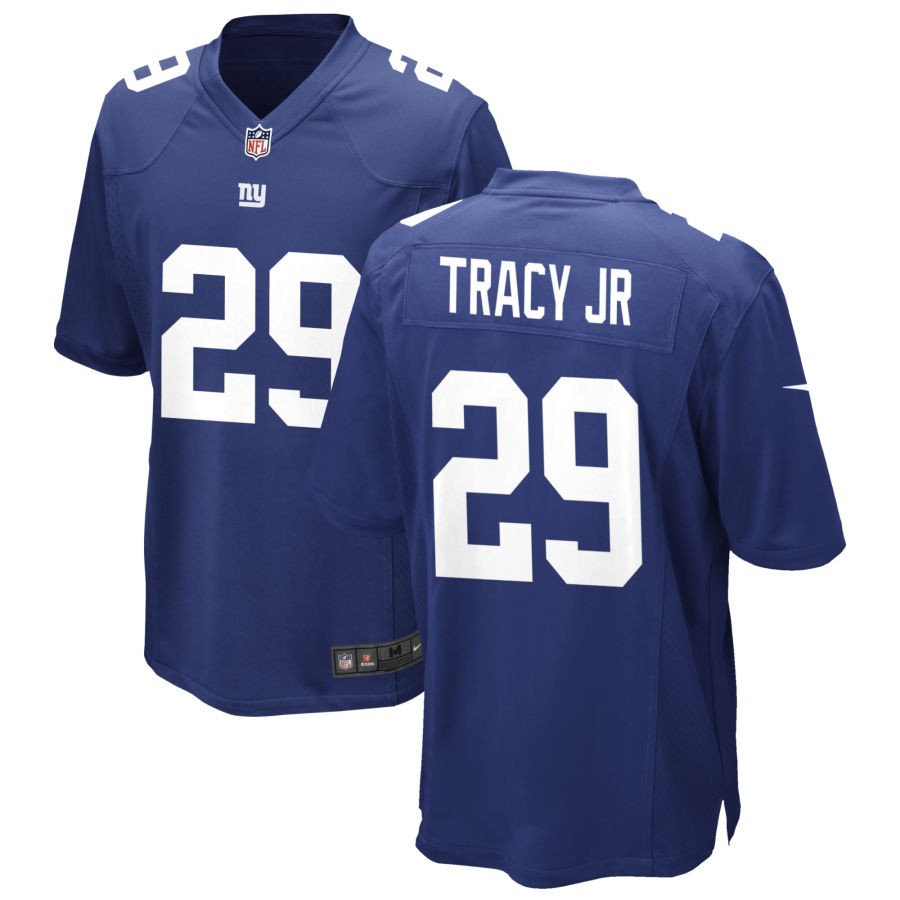 Tracy Jr Tyrone New York Giants Nike Team Game Jersey -  Royal