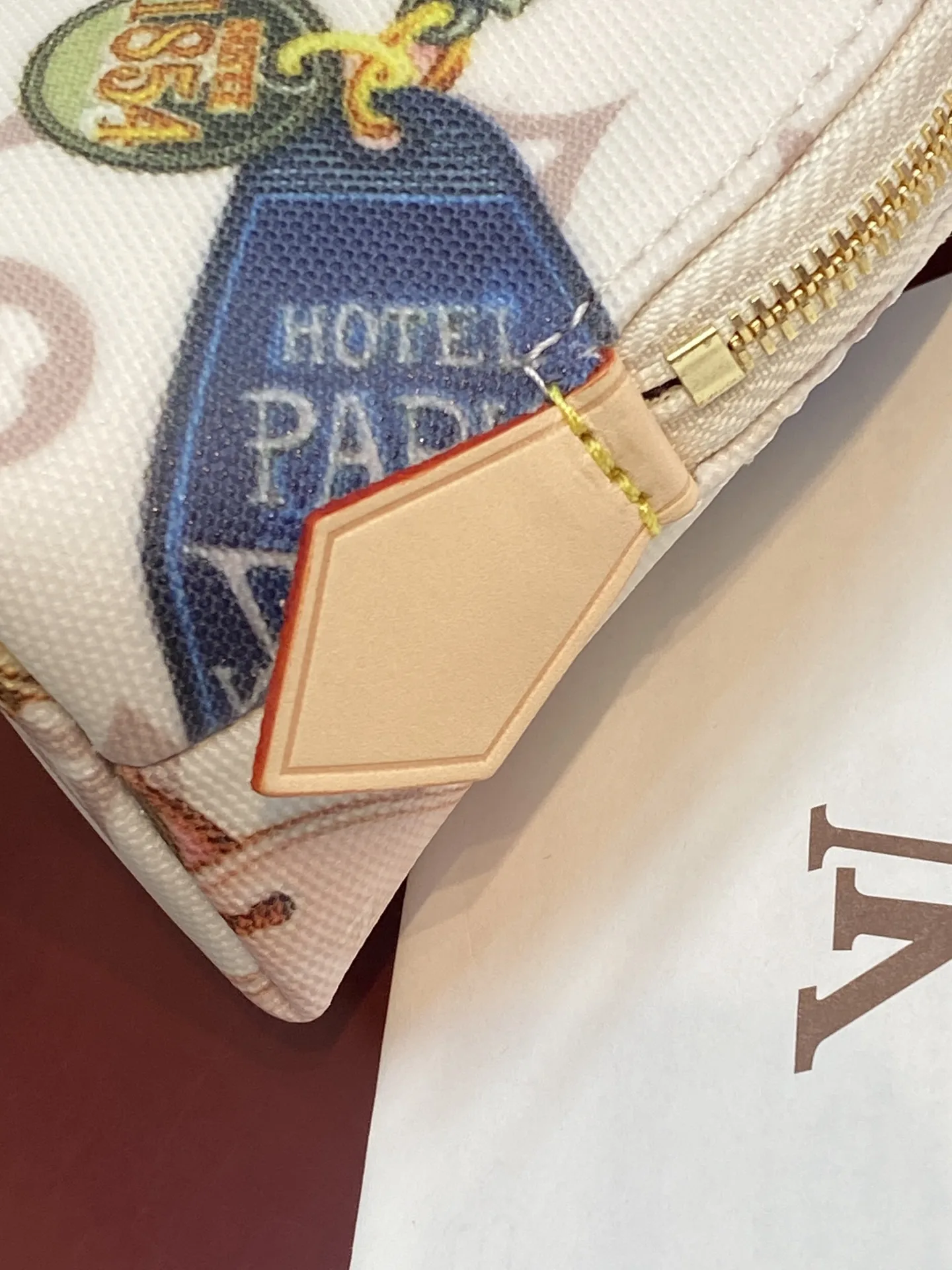 Louis Vuitton Burgundy Pochette Monogram Canvas Clutch product photo from LabelPicks