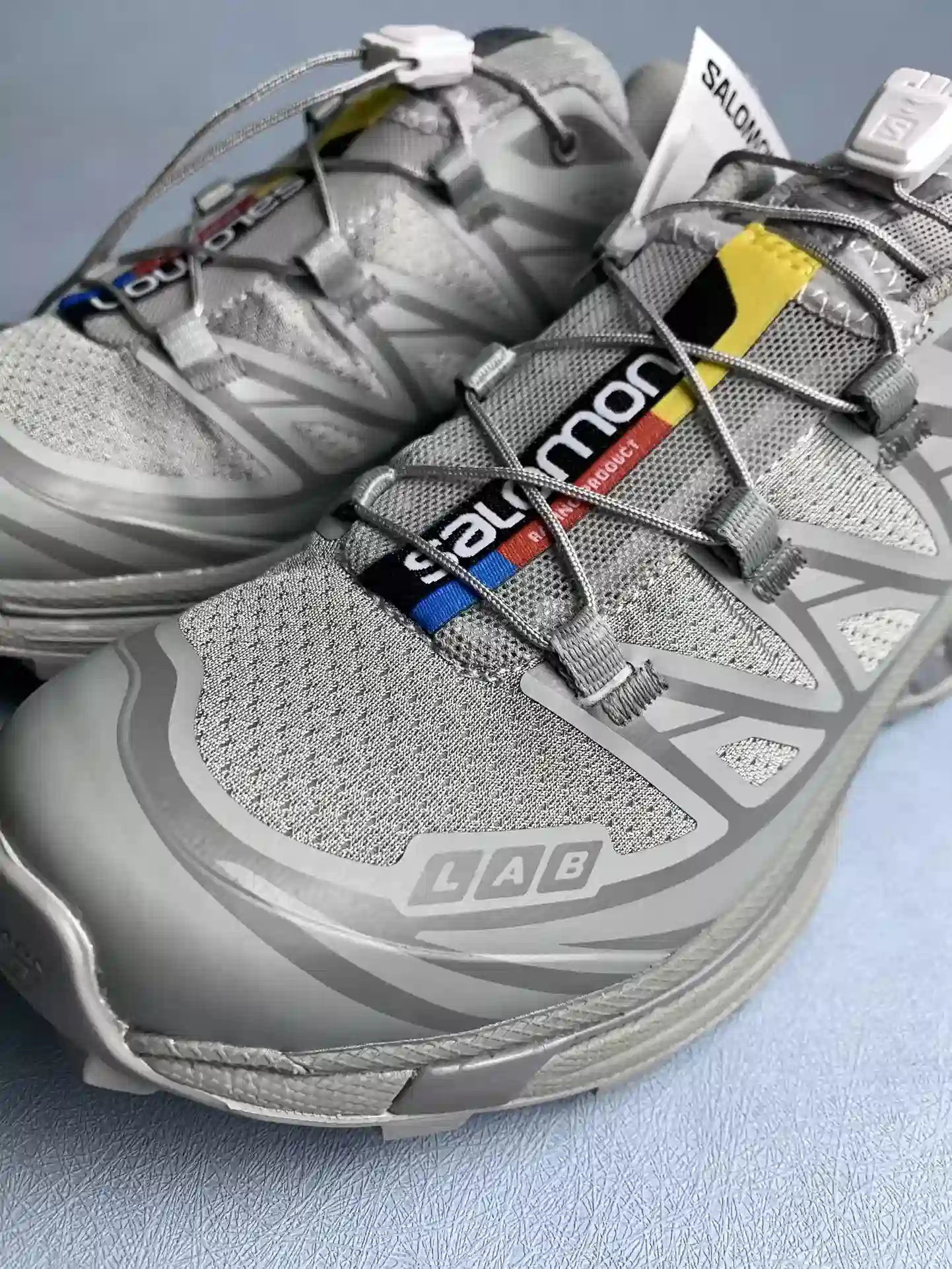 Salomon XT-6 “Ghost Grey” Shoes product photo from LabelPicks