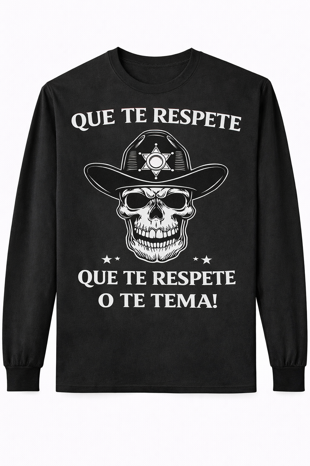 Remera “Respeto o Miedo” – Calle y Calavera