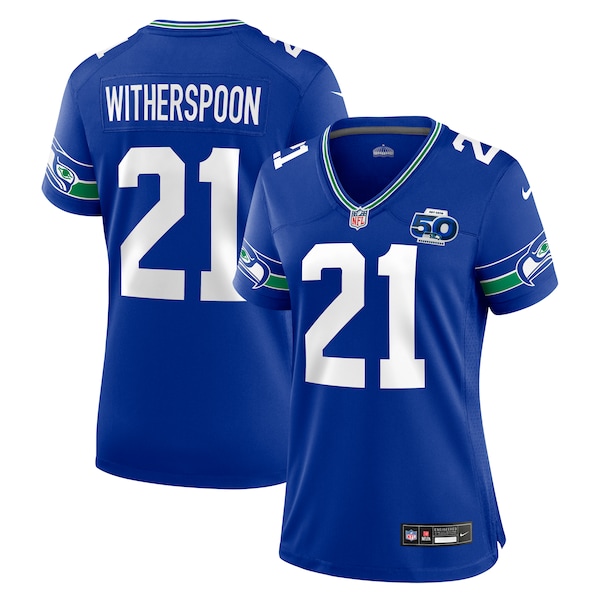 Devon Witherspoon Seattle Seahawks Nike Women's Alternate 2 50th Season Game Jersey - Royal/College Navy