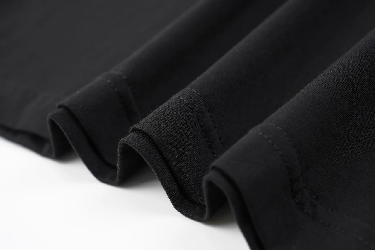 Moncler Black Two-Tone Logo Print T-Shirt product photo from LabelPicks
