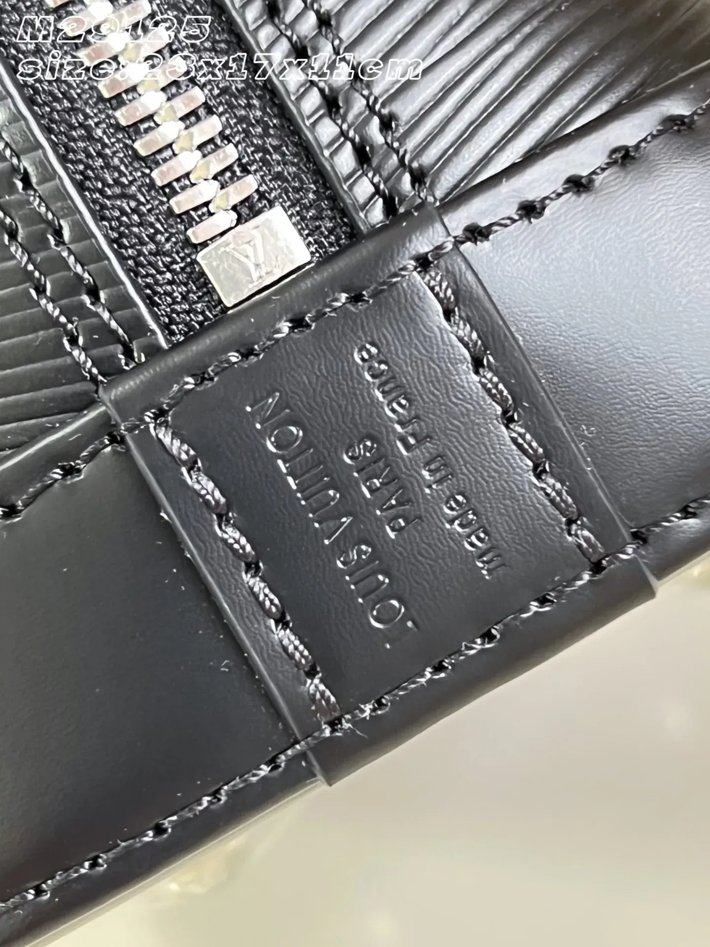 Louis Vuitton Black Alma Top Handle Bag product photo from LabelPicks
