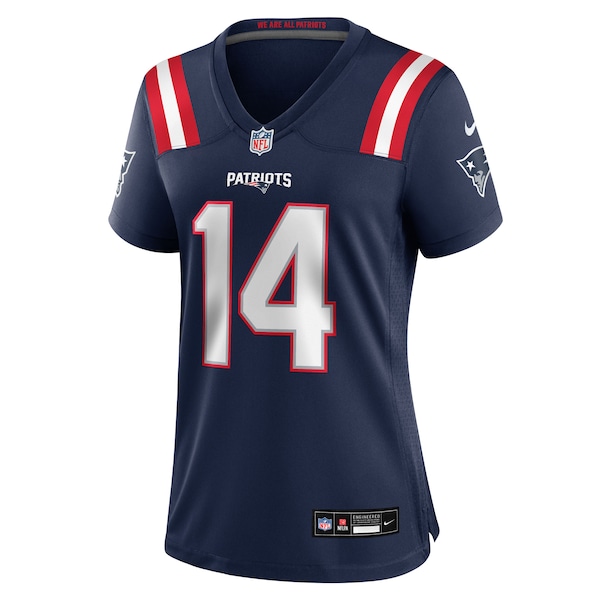 Robert Spillane New England Patriots Nike Women's Team Game Jersey -  Navy